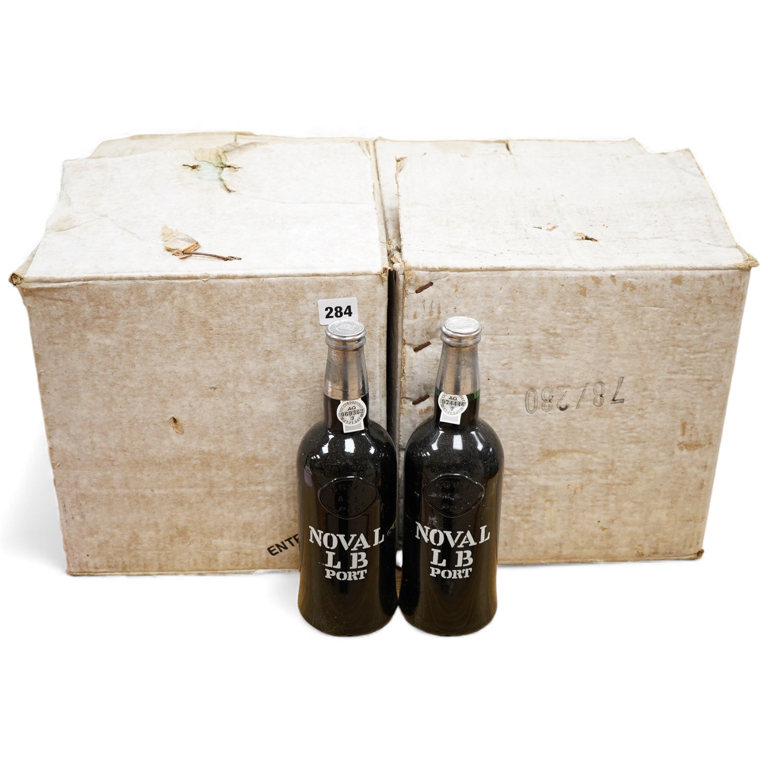 A case and a half of Noval, LB Port (seventeen bottles, boxed)